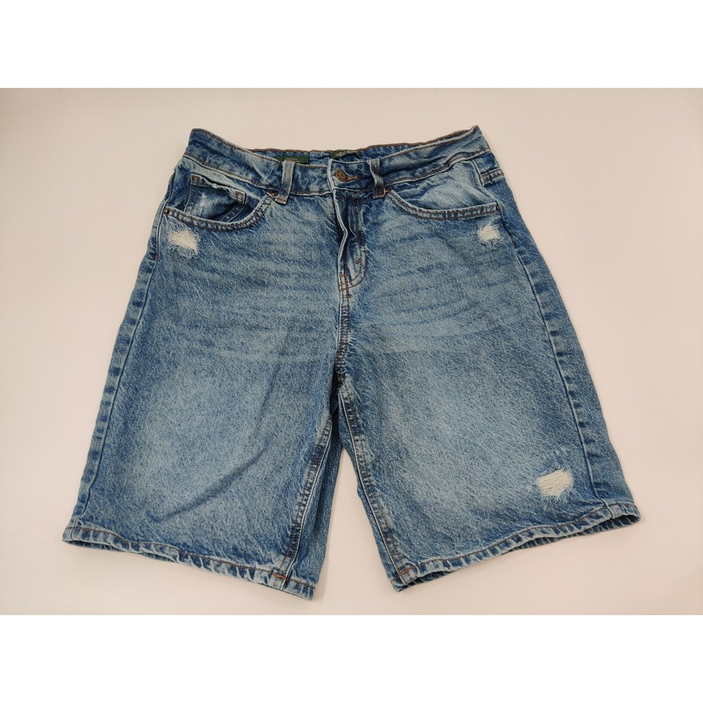 Wild Fable Girls Denim Shorts Distressed Blue Size 4